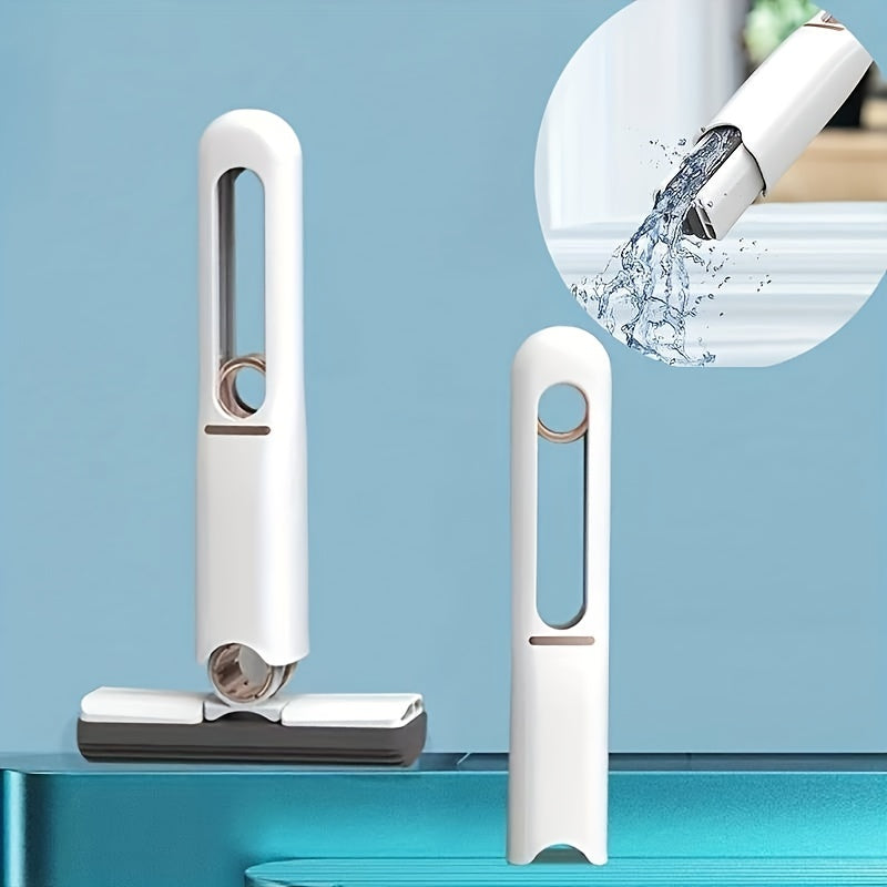 Portable Self-Squeeze Mini Mop & Desk Cleaner