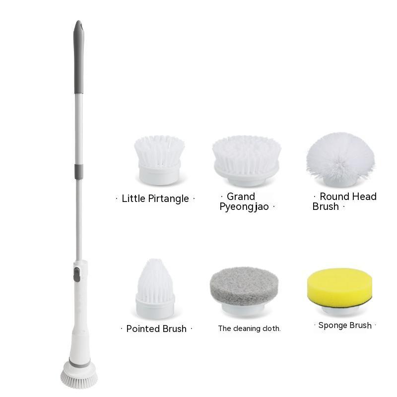 Long Handle Electric Scrubber & Wall Cleaner 