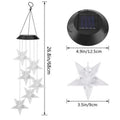 Dragonfly Wind Chime Garden Decoration Hanging Lamp