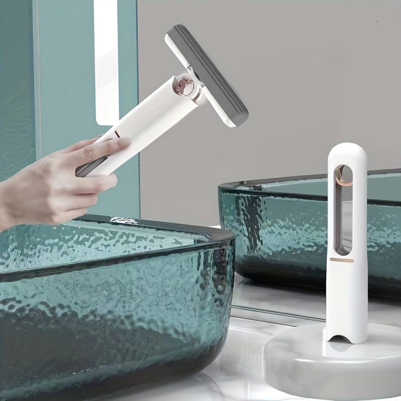 Portable Self-Squeeze Mini Mop & Desk Cleaner