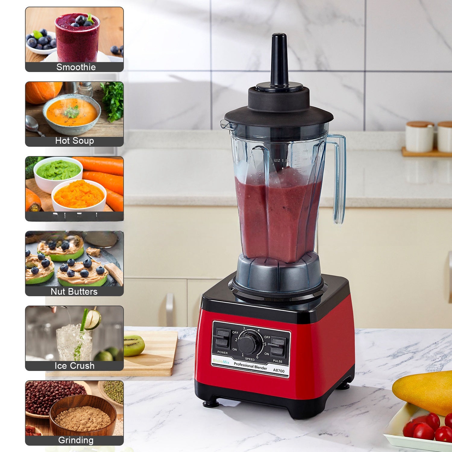 High horsepower commercial blender Avellionhome