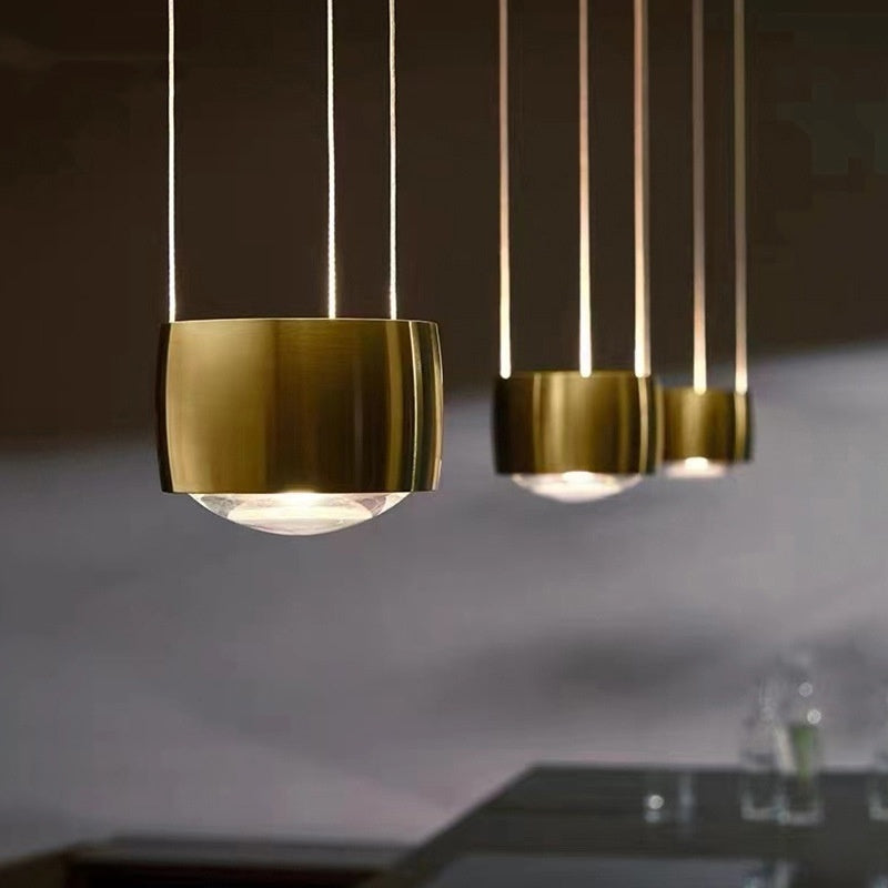 Nordic Modern Ball Hanging Line Lamp Simple