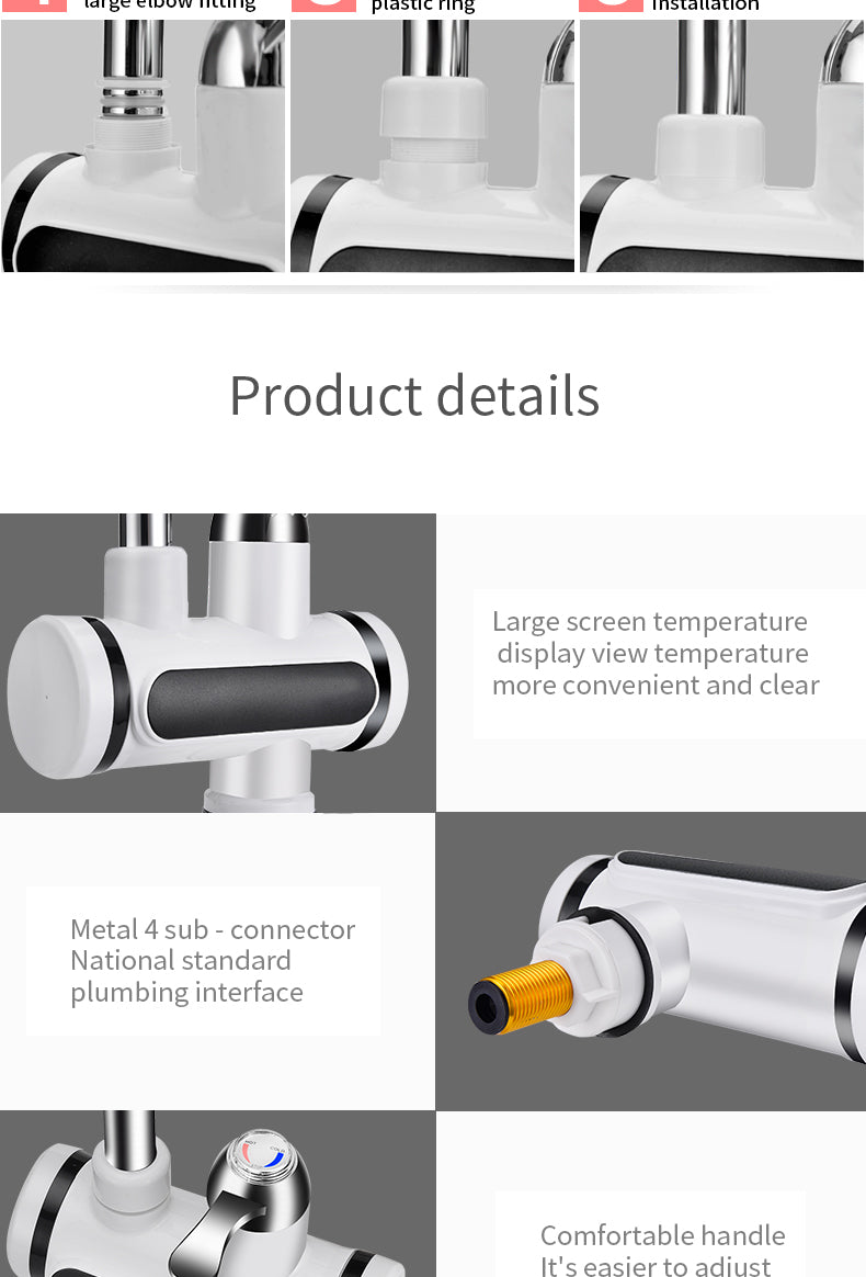 Kitchen electric water tap Avellionhome