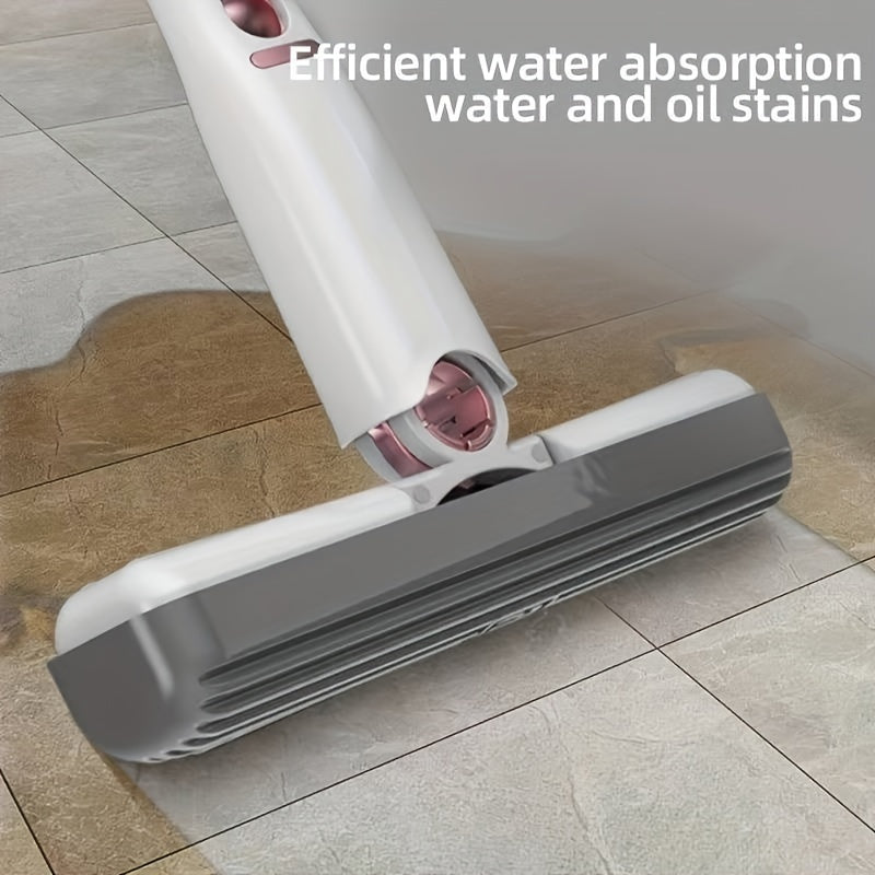 Portable Self-Squeeze Mini Mop & Desk Cleaner