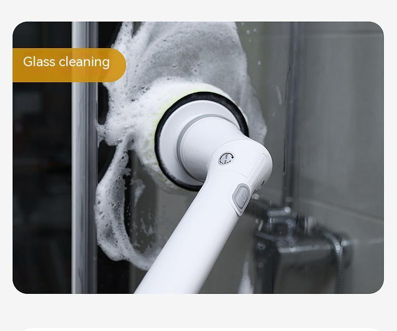 Long Handle Electric Scrubber & Wall Cleaner 