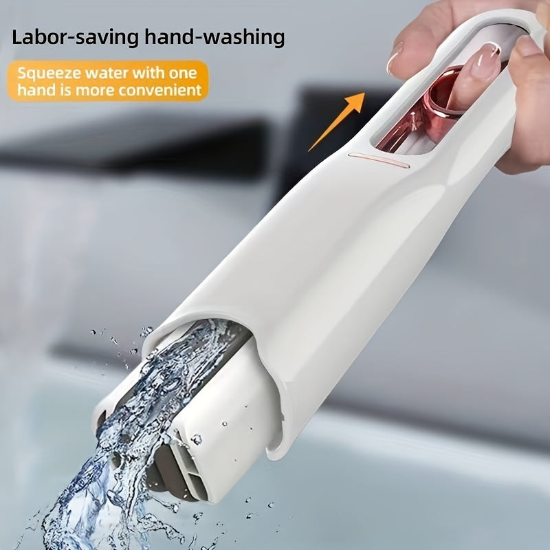 Portable Self-Squeeze Mini Mop & Desk Cleaner