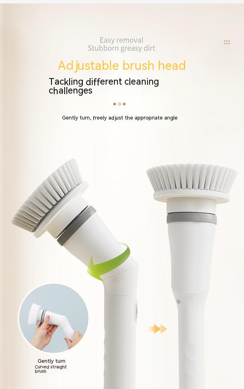 Long Handle Electric Scrubber & Wall Cleaner 